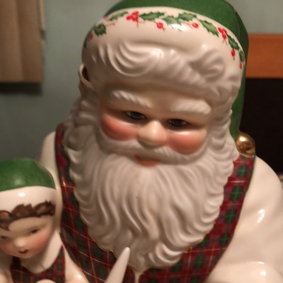 COPY - 🆕🆕🆕LENOX SANTA’S HOLIDAY TOY SHOP COOKIE JAR🆕 - Picture 14 of 16